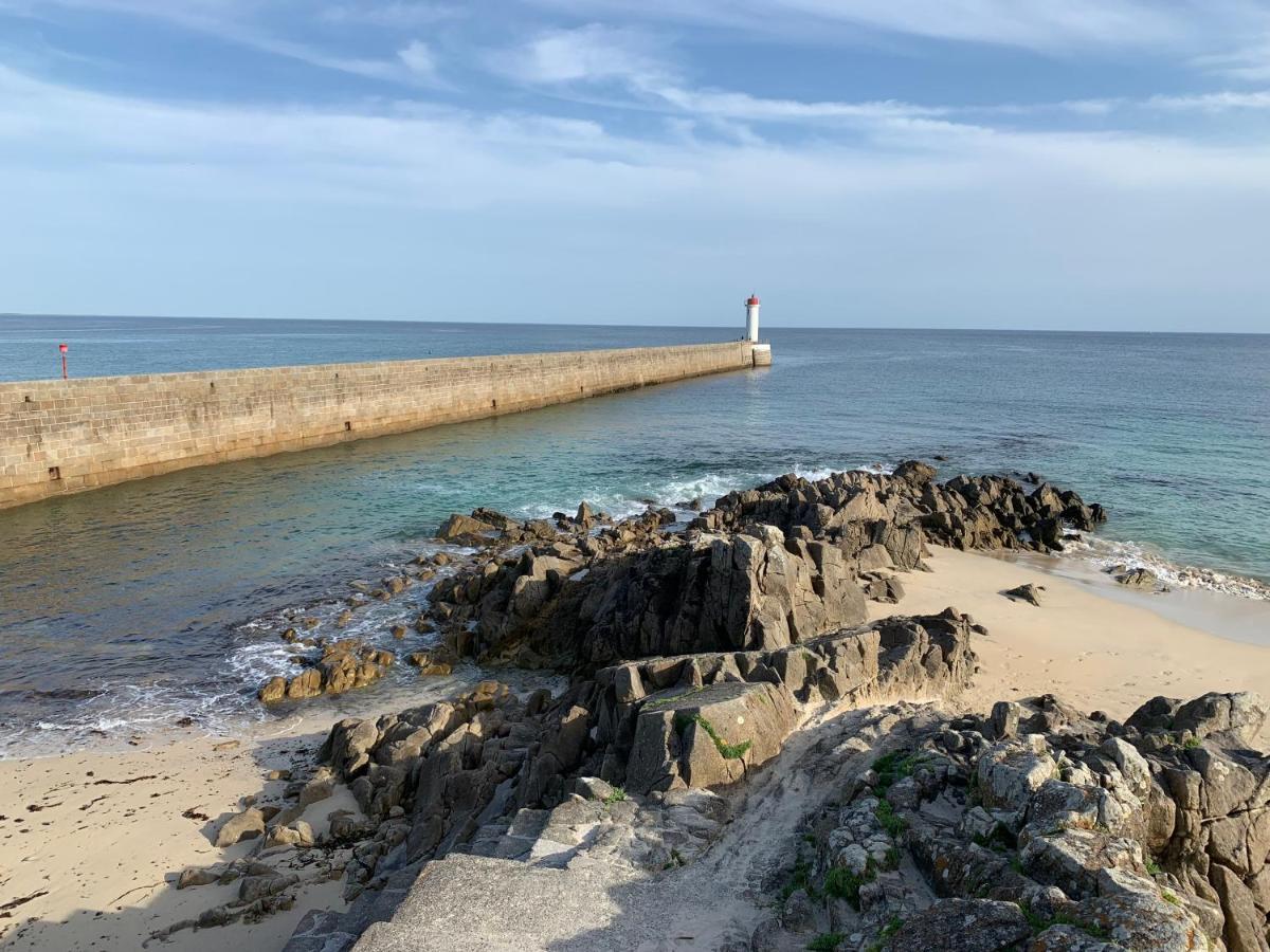 Duplex Vue Mer - Plage A 100M- 4 Lits - Parking Sous Sol Audierne Esterno foto