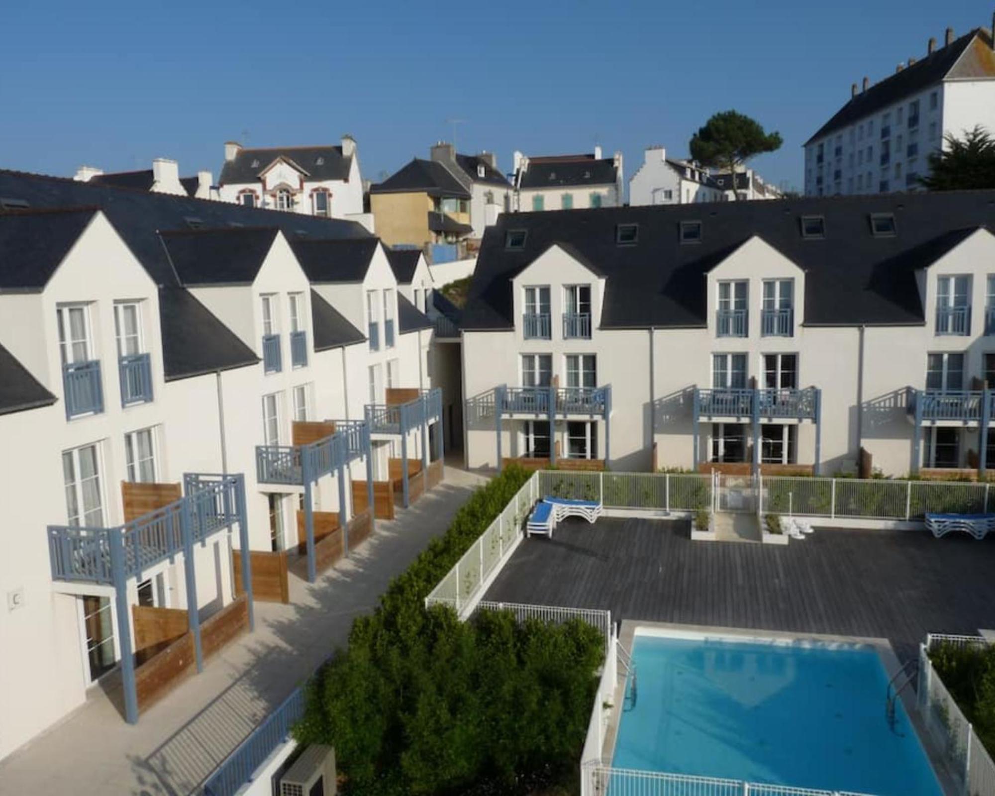 Duplex Vue Mer - Plage A 100M- 4 Lits - Parking Sous Sol Audierne Esterno foto